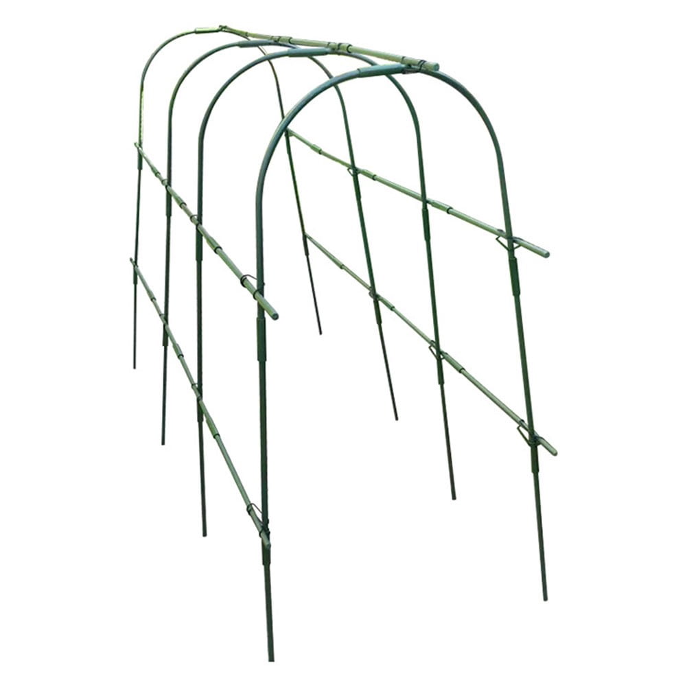 RichLink U-Shaped Cucumber Trellis Garden for Climbing Plants - Complete Support Kit