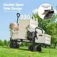thumbnail image 4 of Whitsunday Heige Adjustment Wagon with Tailgate and Table for Picnic, 4 of 6