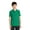 Kelly Green, variant on Port Authority Youth Silk Touch Polo-L (Cool Grey)