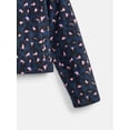 thumbnail image 3 of Athletic Works Girl's Microfleece Half Zip Pullover Sweatshirt, Sizes 4-18, 3 of 3