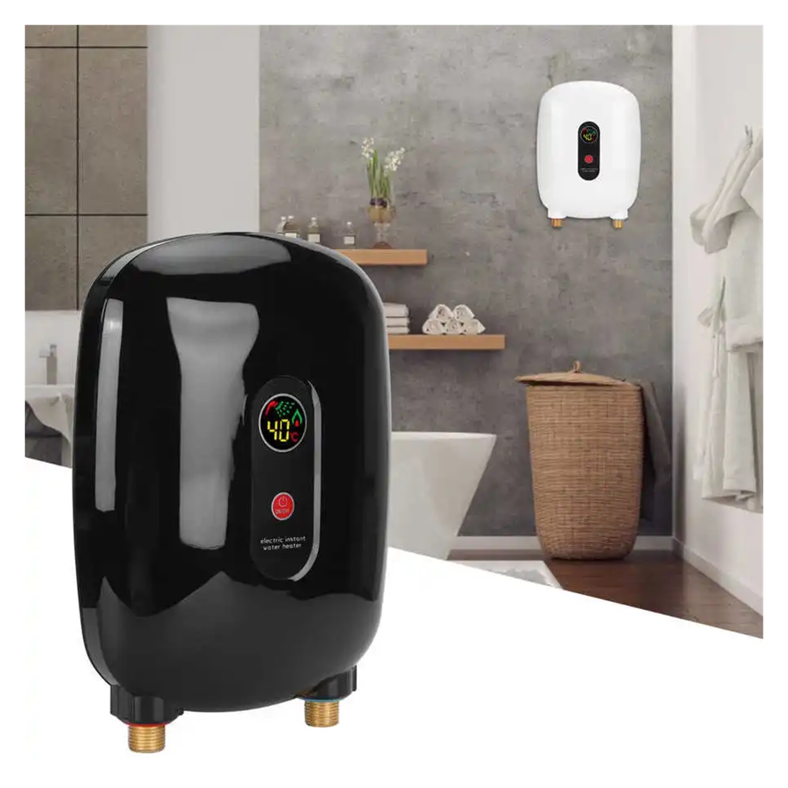 Intelligent Water Heater Household Mini Electric Water Heater Instant Tankless Water Heater Heating Machine ,Energy Saving