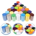 thumbnail image 2 of 30 rollos de hilo precortado para proyectos de ganchillo DIY, suministros para tejer, hilo precortado para alfombras, 2 of 7
