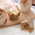 thumbnail image 3 of 50 Unidades Muffin Cup Tulip Flower Shape Diy Oil-Proof Paper, 3 of 9