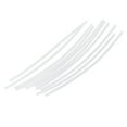 thumbnail image 4 of Fishing Tackle 10pcs Heat Shrink Rig Tubes Sleeve Hook Connector - White, 4.3inch, 4 of 8