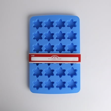 Holiday Time Christmas Silicone Mold, Snowflakes