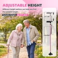 thumbnail image 6 of BeneCane Folding Cane with Dual LED Lights, Adjustable Quad Cane for Men and Women, Lightweight Aluminum Walking Cane with Self-Standing Base and Carry Bag, 6 of 8