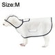 thumbnail image 2 of Impermeable para perros con poncho con capucha, impermeable transparente para mascotas, impermeable para cachorros MFZFUKR CPB-YY729-2, 2 of 5