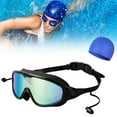 thumbnail image 6 of COM1950s Kids Swimming Goggles and Cap Set,Anti Fog Swim Goggles with Uv Protection,Leak Proof Design for Children,180° Panoramic View,Adjustable Silicone Strap Swimming Gear, 6 of 6