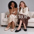 thumbnail image 2 of LANCROP Women Round Toe Ballet Flats Wide Width Shoes Low Heels Dress Shoes For Daily Wear, 2 of 9