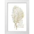 thumbnail image 1 of Murdock, Ramona 13x18 White Modern Wood Framed Museum Art Print Titled - Live with Style, 1 of 4