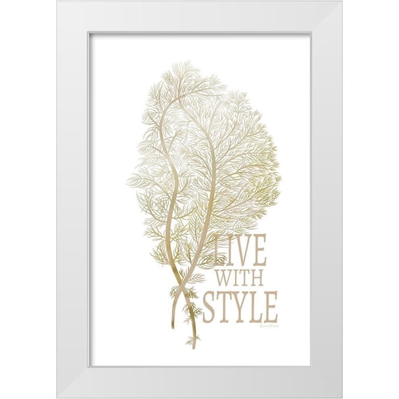 Murdock, Ramona 13x18 White Modern Wood Framed Museum Art Print Titled - Live with Style