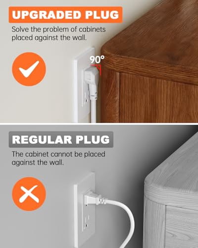 in Wall Cable Management Kit with Recessed Outlet Box, TV Cord Hider & Concealer - Dual Power Outlet, Large Pass-Through for HDMI Cables, UL Listed for Wall Mounted TV