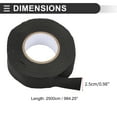 thumbnail image 4 of Universal Weatherstrip Car Tarpaulin Repair Tape Tent Awning Tape 0.98"x82.02ft Polyester Black 1pc, 4 of 6