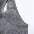 thumbnail image 6 of IWRICH Sports Bras for Women Athletic High Support Plus Size Sports Bra Workout Running Tops Grey L, 6 of 8