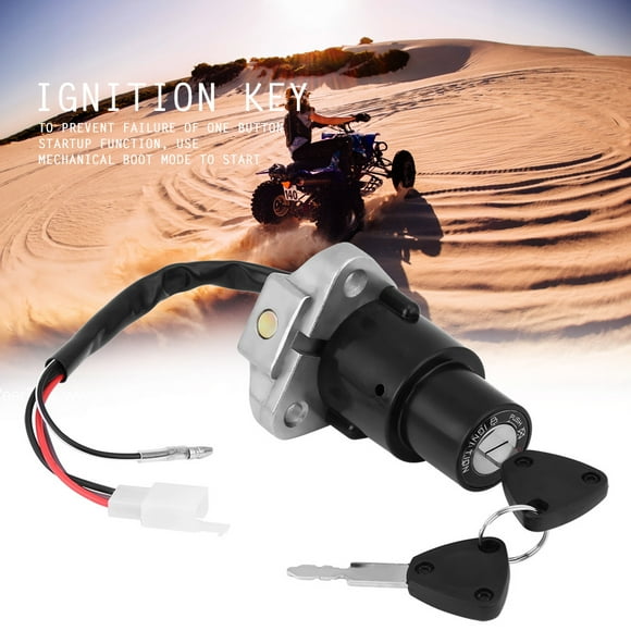 Interruptor de llave de encendido de motocicleta con llave desbloqueada compatible con YAMAHA DT125R