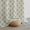 thumbnail image 6 of THD Miranda Floral Decorative Grommet Window Treatment Curtain Drapery Panels - Pair, 6 of 24