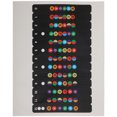 thumbnail image 1 of Pegatina de escala de guitarra, diapasón, partitura, calcomanía para guitarra electroacústica de 6 cuerdas, 1 of 14