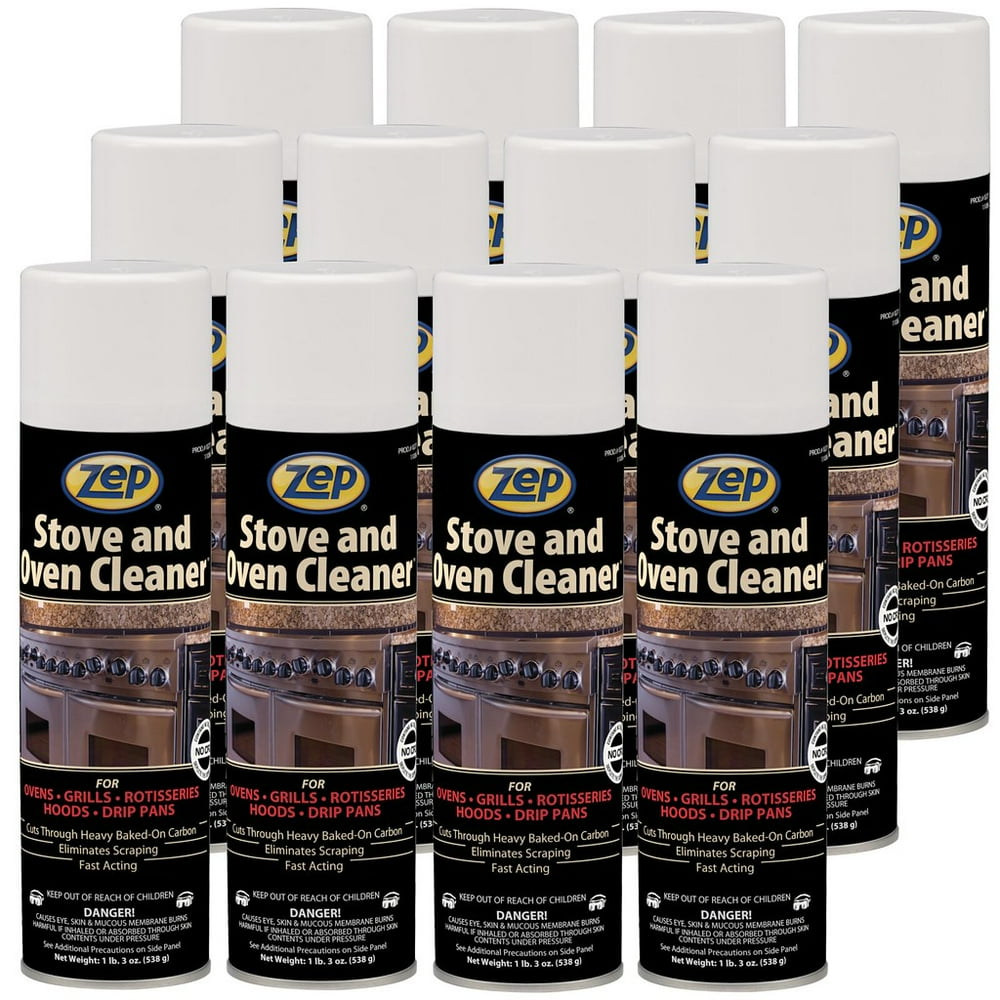 Zep HeavyDuty Foaming Oven and Stove Cleaner 19 Oz Aerosol 27101 (Case