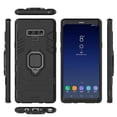 thumbnail image 4 of Funda Rígida Antichoque Compatible con Samsung Galaxy Note 9 Negro con Anillo Metálico y Soporte Mag, 4 of 6
