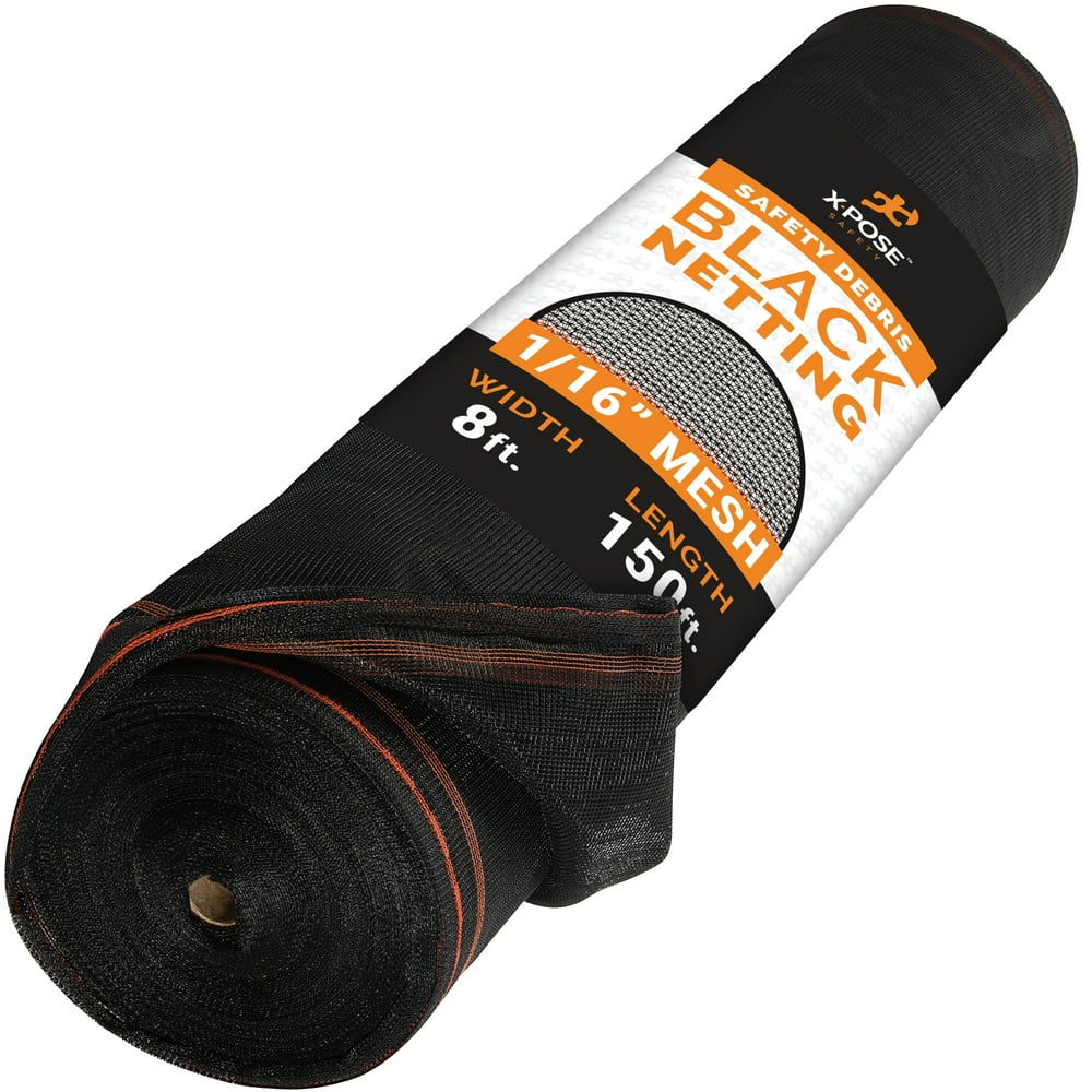 Construction Safety Debris Netting - 150 Ft Temporary Mesh Netting ...