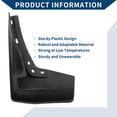 thumbnail image 4 of Guardabarros únicos de Bargains con accesorios de montaje para Mercedes-Benz GLS (Edición Deluxe) con pedal 2017-2019, guardabarros delanteros y traseros, 1 juego, 4 of 6
