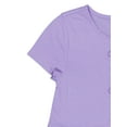 thumbnail image 3 of Wonder Nation Girls Short Sleeve Bow Front Top, Sizes 4-18 & Plus, 3 of 5