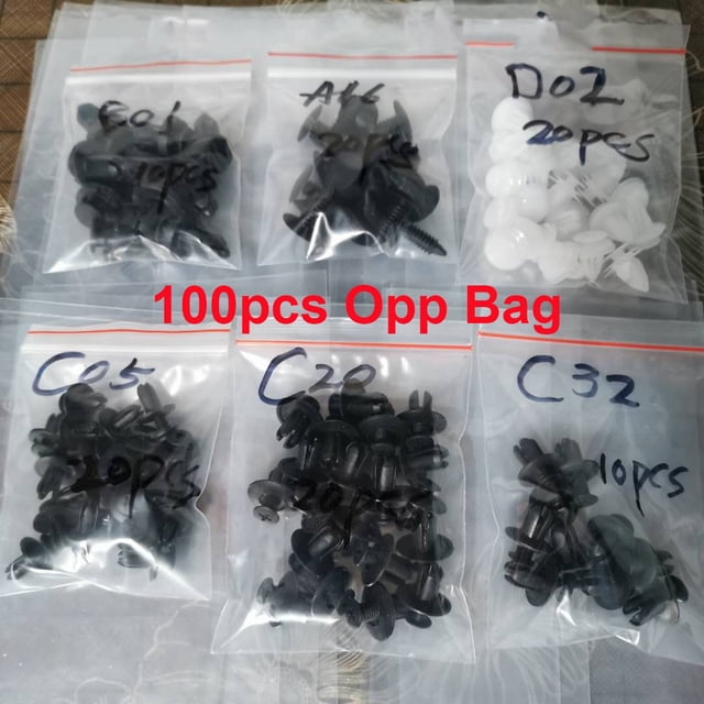 100 Pzs clip De Sujetador De Coche Mixto Para Empuje De Cuerpo pin Remache Para Puerta kit Retenedor Para panel De Ajuste De huangjie unisex