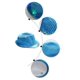 thumbnail image 4 of Adult 9 -color LED lamp sequins Performance Jazz cap (Royal blue) 1 pieces, 4 of 5