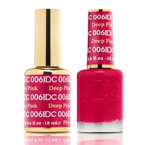 DND - DC Duo Soak off Gel & Matching nail polish - 006 Deep Pink