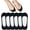 6 Pairs-black, variant on No Show Socks Women for Flats 4 to 8 Pack Non Slip Invisible Ultra Low Cut Socks Shoe Size 5-8/9-11