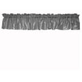 thumbnail image 3 of pintuck taffeta window valance 52 wide silver, 3 of 3