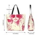 thumbnail image 5 of Disketp Ace Of Diamonds Lady Bolsa Tote Estampada para Mujer, Bolso de Hombro y de Mano para Compras y Viajes, 5 of 8