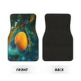 thumbnail image 2 of Pofeuu Mango In The Rain Print Car Foot Mat Set of 4 Pieces - All-Weather Full Set Floor Mats for Cars Trucks SUVs, 2 of 7