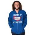 thumbnail image 5 of Kansas Center of Attention Heartland Zip Up Hoodie Men's Women's Brisco Brands M, 5 of 6
