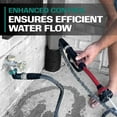 thumbnail image 5 of 2WAYZ 90 Degree Hose Elbow Angle Connector with Shut Off Valve - 2023 Heavy Duty Model, Water Hose Fittings, 90 Degree Hose Elbow with Two Shut Offs, Compatible with Garden Hose and Spigot, Green, 5 of 7