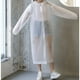 thumbnail image 2 of Yuarrent Chubasquero para niños de 3 piezas, impermeable para senderismo y acampada, Poncho EVA, impermeable, multifunción, para actividades Paraguas de lluvia Amarillo, 2 of 6