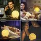 thumbnail image 3 of 3d Moon Lamp, 15cm Rgb Moon Lamp, 16 Colors 4 Lighting Modes, Led Night Light, 3 of 5