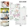 thumbnail image 2 of Floral with Leaf Cotton Face Towels Soft Hand Towel Absorbent Bathroom Towel for Kitchen Hotel Decoration, 2 of 7