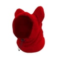 thumbnail image 2 of Orejeras de invierno para perros, gorro, sudadera con capucha, protector de orejas silencioso para perros, mascotas al aire libre Rojo XL, 2 of 9
