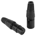 thumbnail image 4 of 10 Pares de Cables de Audio XLR de 3 para MicróFono, Conectores Macho y Hembra, Conectores de Cable de Enchufe de Serpiente para MicróFono, 4 of 5
