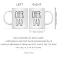 thumbnail image 5 of CTDream Simple Rustic Farmhouse Kitchen Decor 11oz. Ceramic Coffee Tea Mug Gift, Cheer Dad, 1-Pack, 5 of 7