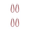 thumbnail image 1 of Inteprter 2X Tie Back cortina vendaje colgante decoración DIY Prop interesante multiusos cocina dormitorio ornamento poliéster exquisito Rojo 2Conjunto, 1 of 6