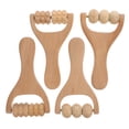 thumbnail image 1 of 4 rodillos de madera para masaje corporal completo, herramienta de masaje de pies para hombres., 1 of 7