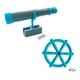 thumbnail image 5 of Juego de accesorios para parques infantiles, equipo de juegos con telescopio para exteriores Azul grisáceo, 5 of 9