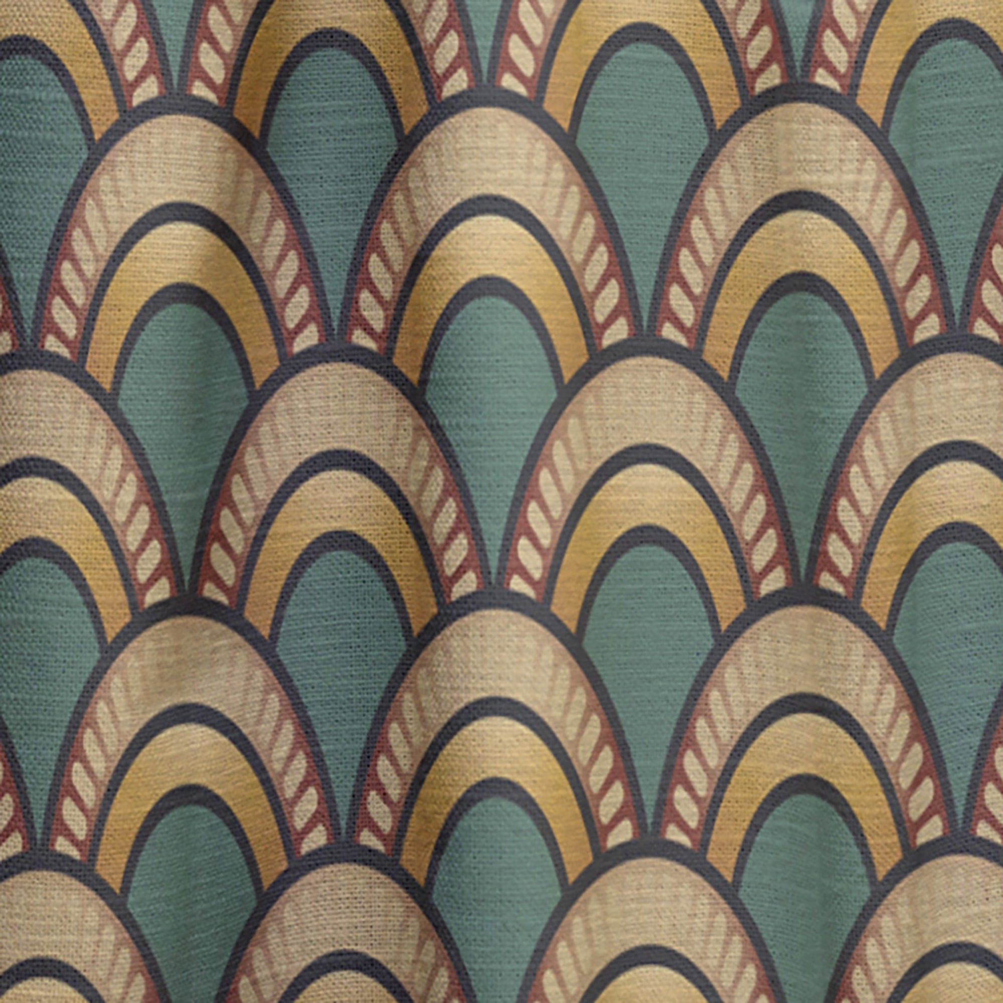 Designart 'Deco Art Pattern' Modern Curtain Panel
