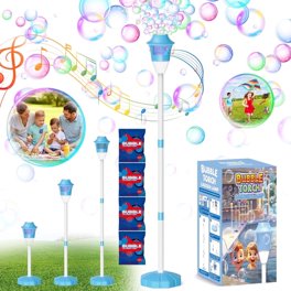 GIFTEXPRESS 48 Pcs Heart Bubble Wands - Pastel Color Prefilled Bubble Toys For Wedding Favors & Parties