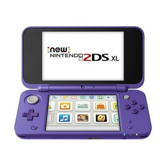 Nintendo Light Handheld Game Console: 2DS XL Black & Turquoise