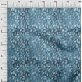 thumbnail image 2 of oneOone Polyester Lycra Teal Blue Fabric Batik Craft Projects Decor Fabric Printed By The Yard 56 Inch Wide - PI, 2 of 4