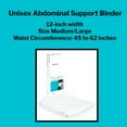 thumbnail image 6 of McKesson Unisex Abdominal Support Binder, Elastic Hook-and-Loop Fastener, Size Medium/Large, 1 Ct, 6 of 6
