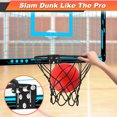 thumbnail image 3 of Basketball Hoop Set - Indoor Outdoor Basketball Hoop for Door & Wall Complete Accessories, Basketball Toy Gift Perfect for Boys Girls Teens Adults, 3 of 7